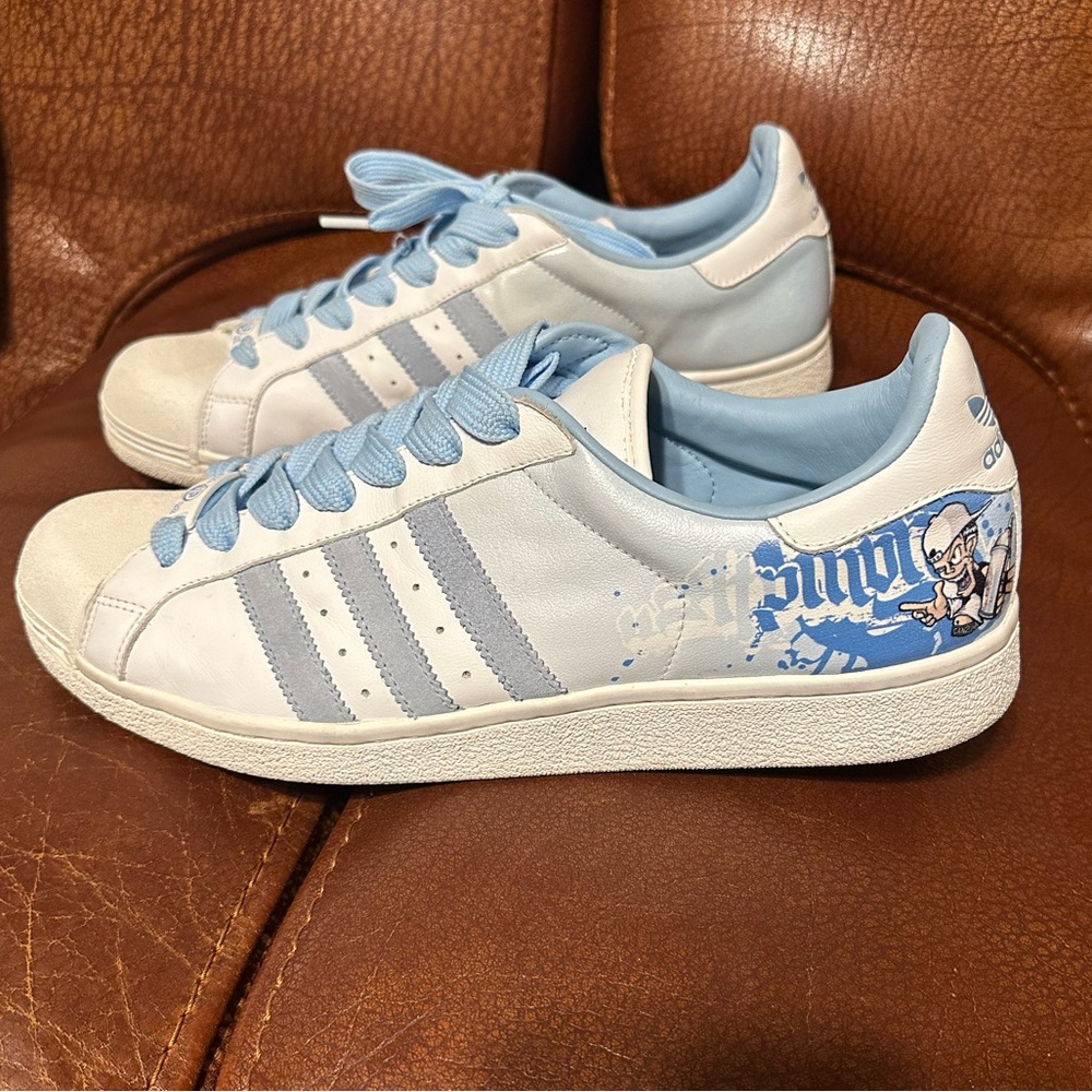 RARE ADIDAS PRO LAWN END TO END GRAFFITI A1 C2 MENS SHOES SIZE 11.5